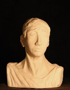 Sculpture of a Roman Man